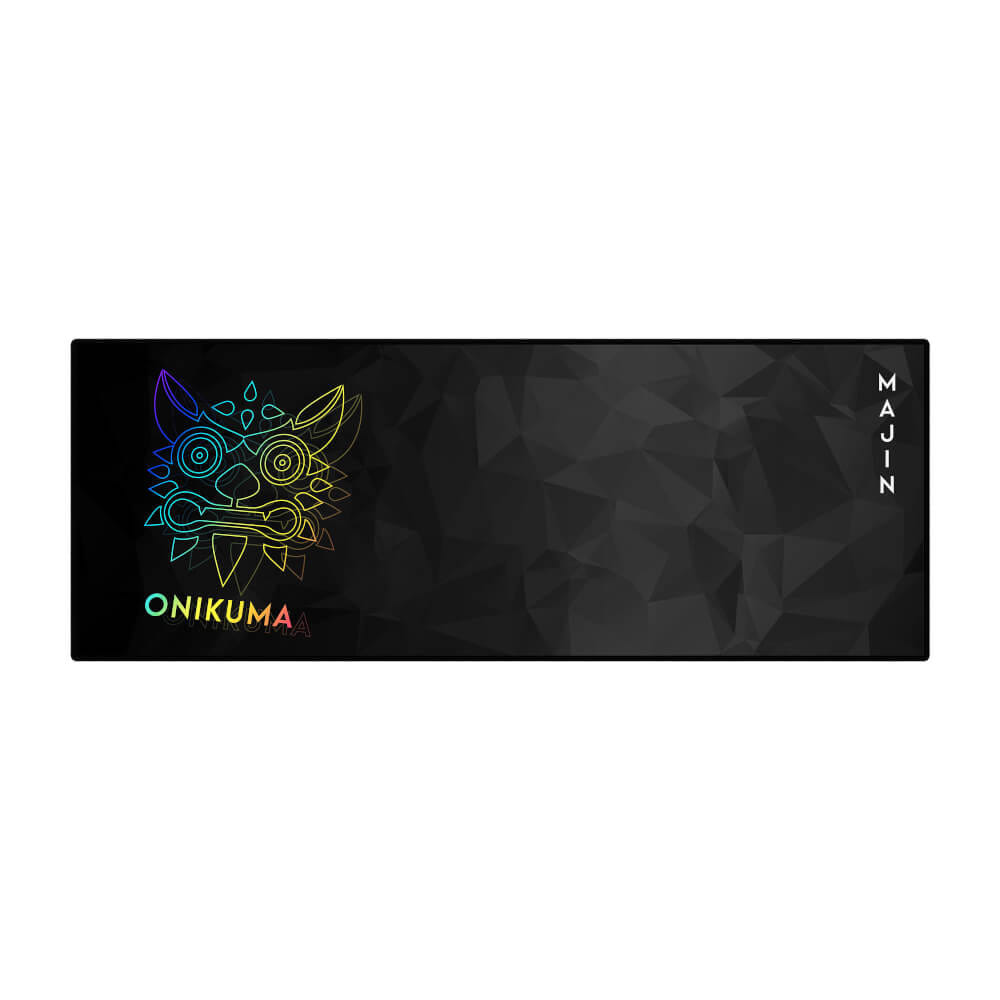 แผ่นรองเมาส์เกมมิ่ง ONIKUMA MAJIN GAMING MOUSEPAD - สีดำ_0